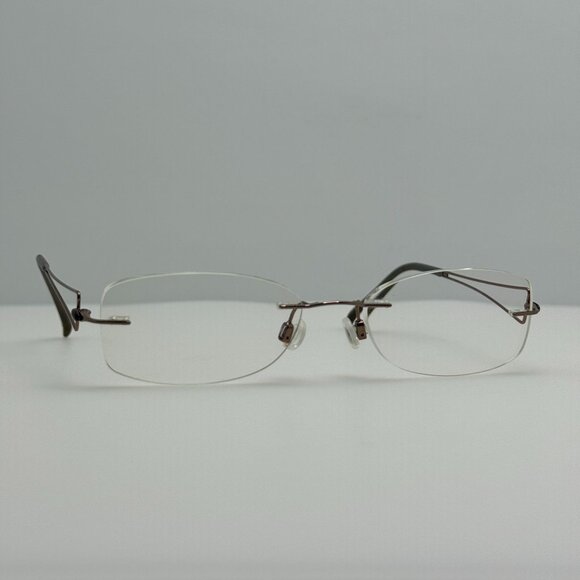 Charmant Eyeglasses Eye Glasses Frames CH10922 BR Titanium Japan 51-19-135 - Picture 1 of 6